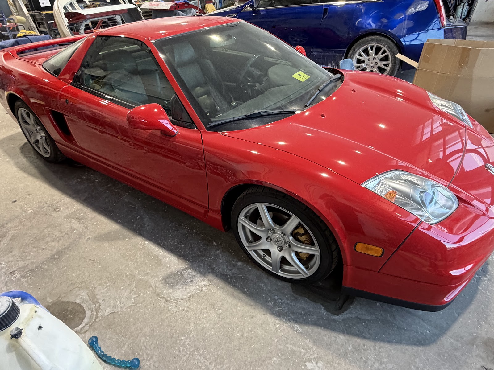 Acura NSX brought to Mobile Magic Auto Body by Brian Rabinovich